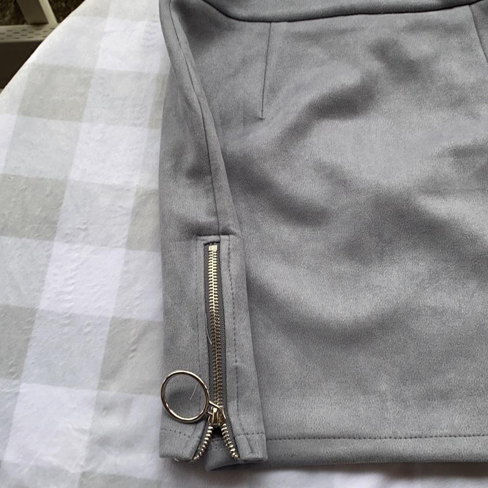 Seek the label grey mini skirt - Picture 4 of 4